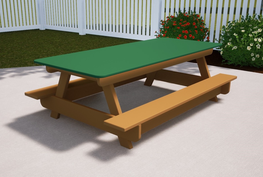 Picnic Table with HDPE Top